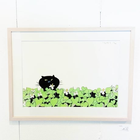 南伸坊「ドクダミ」版画