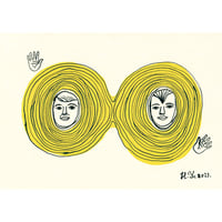 山田博之「正しい居場所」原画 hiroyuki yamada
