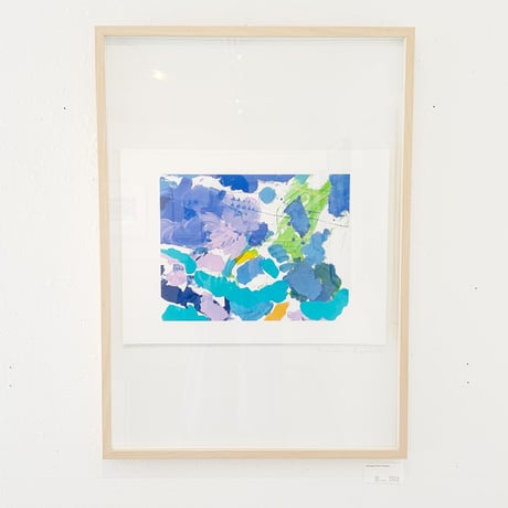 森 学「drawing for blue and green」manabu mori