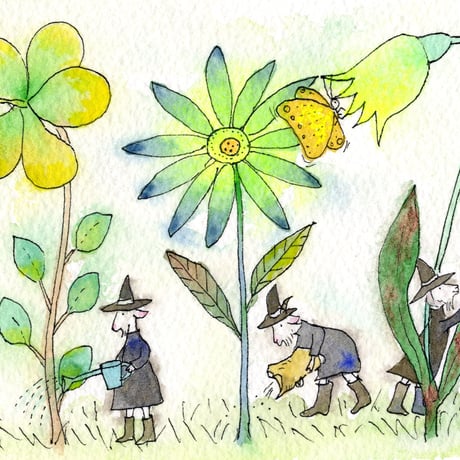 はんまけいこ「３つの花」