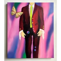 谷口シロウ「穴の空いた紳士」原画作品