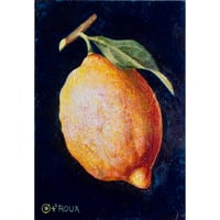 星野哲朗「檸檬」原画作品