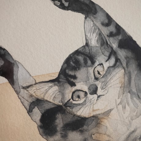 ミヤギユカリ「伸」原画