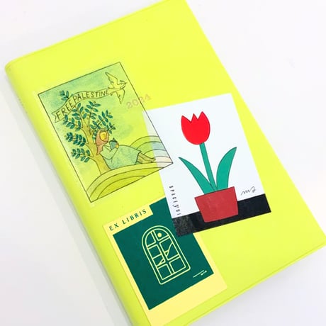 安西水丸　GREEN ステッカー 3枚SET