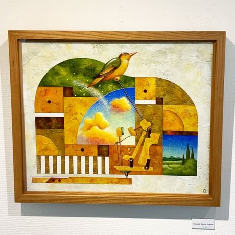 星野哲朗「Acoustic Sound System」原画作品