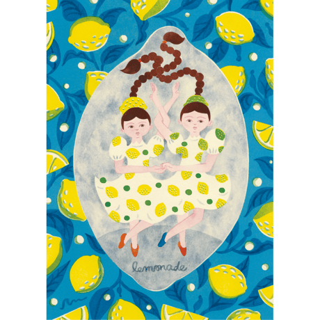 水沢そら「lemonade」版画作品