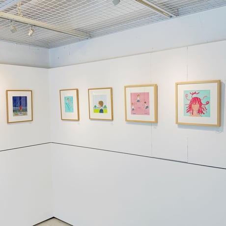杉田比呂美「ぷかぷか」原画作品