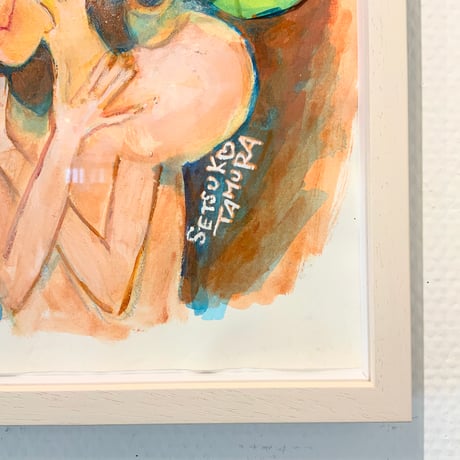 田村セツコ「期待」原画  tamura setsuko