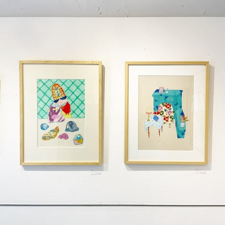 藤本巧「石が好き」原画