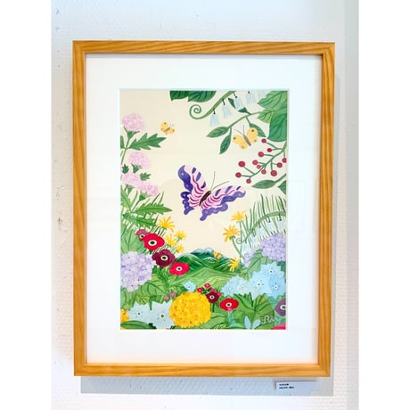 水沢そら「わがよは春」sora mizusawa 原画