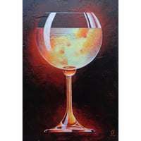 星野哲朗「sparkling wine」原画作品