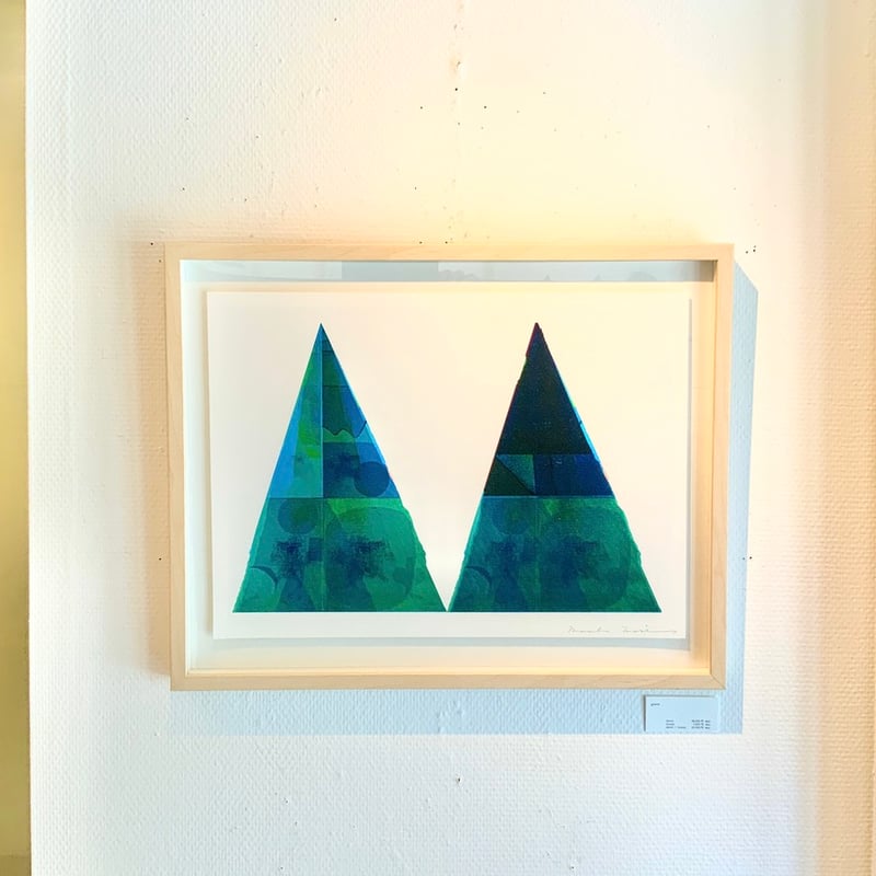 森 学「green」版画 | SPACE YUI online shop