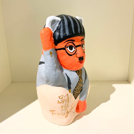 伊野孝行「藤田嗣治」立体作品