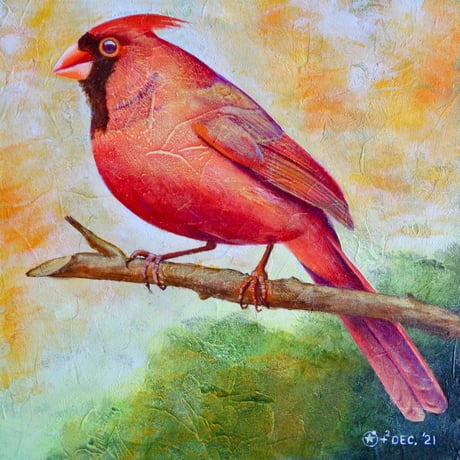 星野哲朗「l’oiseau rouge 」原画作品