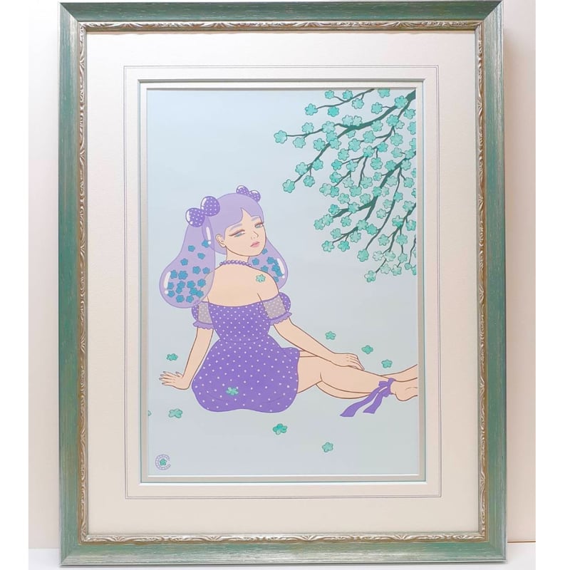 竹井千佳 原画 竹井千佳「朝」/ 原画 chika takei | SPACE YUI online shop