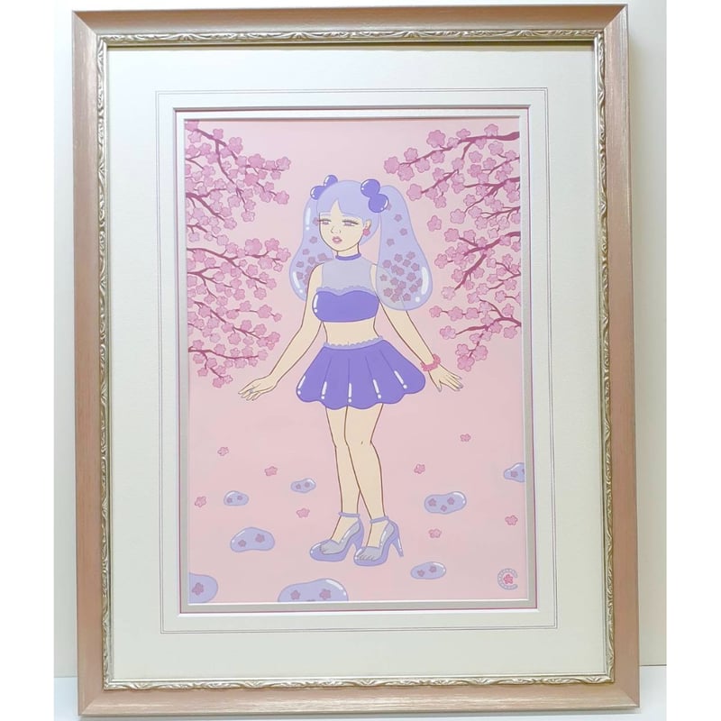 竹井千佳　原画 竹井千佳「スズラン-Lily of the valley」/ 原画 chika takei |