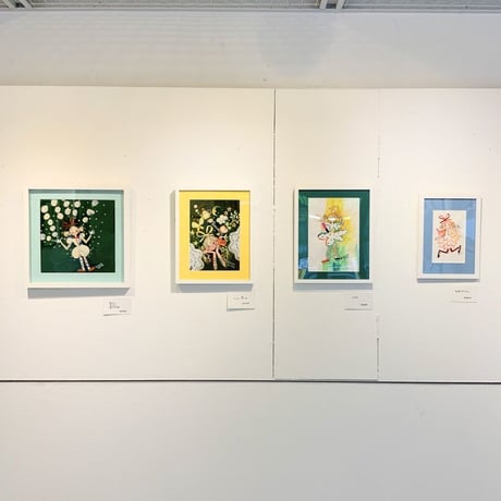 田村セツコ「ときめき」原画  tamura setsuko