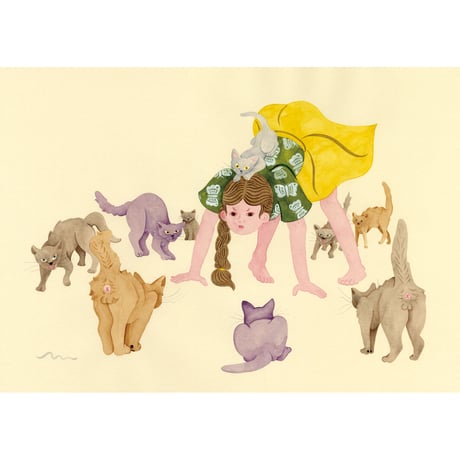 水沢そら「地元のやつら」sora mizusawa 原画