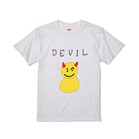 安西水丸Tシャツ「DEVIL」  柄