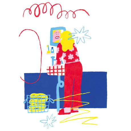 黒田愛里「NICE HOLIDAY」ジークレー版画