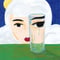 中村桃子「昨日の水（雨）」原画