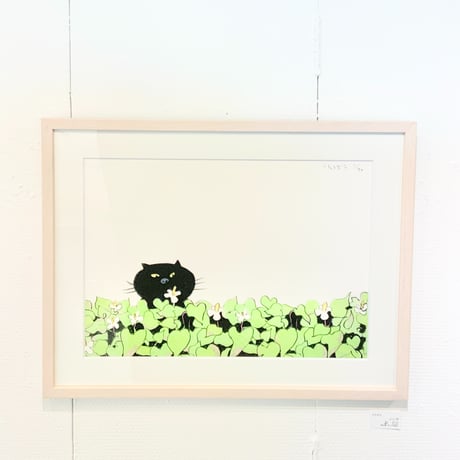 南伸坊「ドクダミ」版画