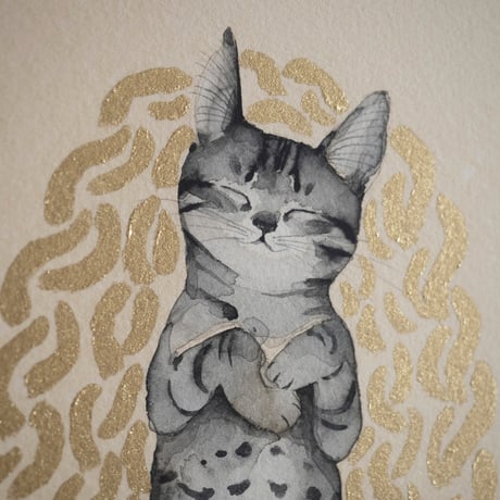ミヤギユカリ「ねむりのまんなか」原画