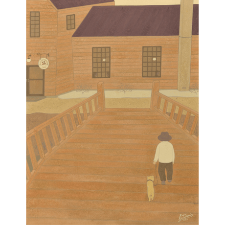 川上和生「Gooseberry Cafe」原画作品