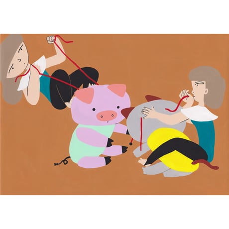 丸山一葉「プラスチックアイ」原画作品