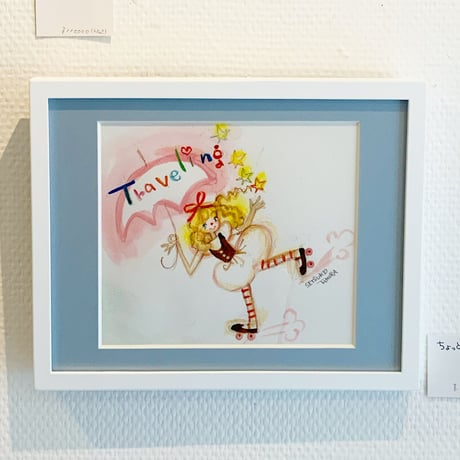田村セツコ「ちょっとそこまで」原画  tamura setsuko