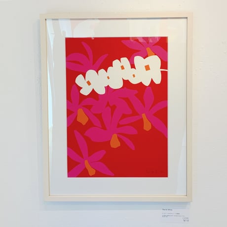 舟橋全二「Red & White」Zenji Funabashi