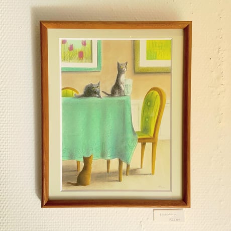 松本圭以子「もう止められないよ。」原画作品