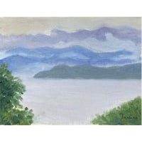 民野宏之 「アルトリ岬にて」原画