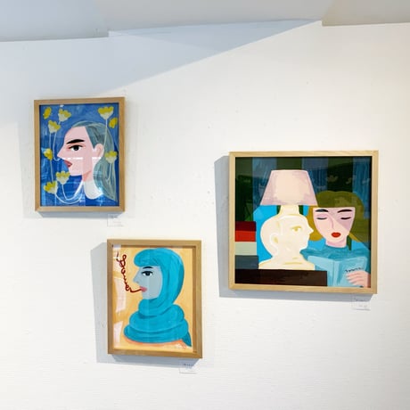 中村桃子「種をまく人」原画
