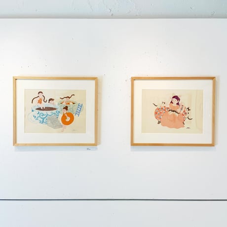 水沢そら「sofa #2」sora mizusawa 原画