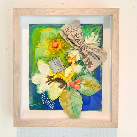 田村セツコ「すてきな時間」原画  tamura setsuko