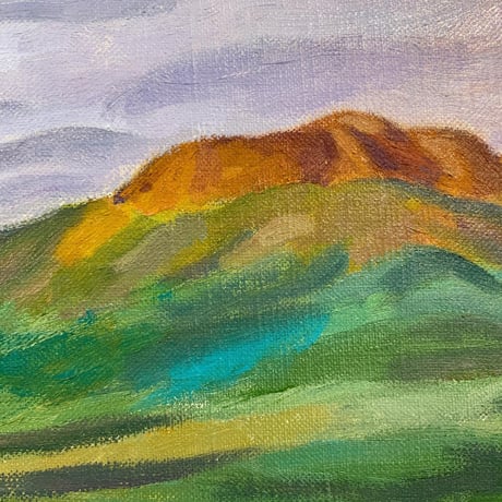 民野宏之 「有珠山」原画