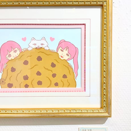 竹井千佳「サクサク」/ 原画　chika takei