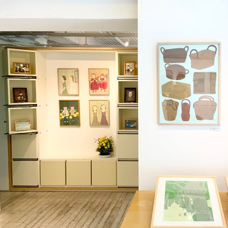 川上和生「三時草 」原画作品