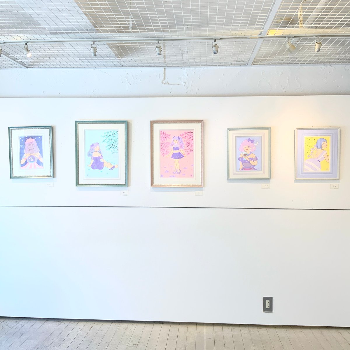 竹井千佳「そよ風」/ 原画 chika takei | SPACE YUI online shop