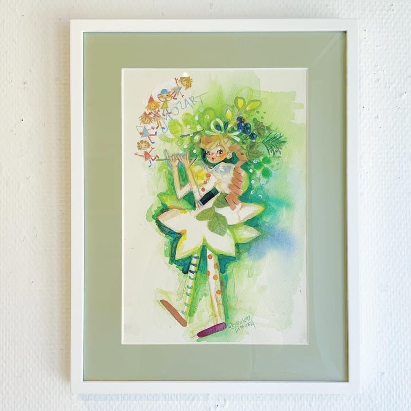 田村セツコ「魔法使いの曲なんです」原画 tamura setsuko | SPACE YUI