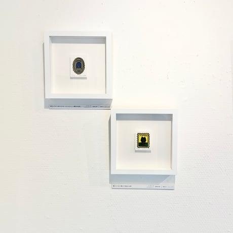 OTA Minami「夜もすがら 世にももっともらしい意味を探し」版画