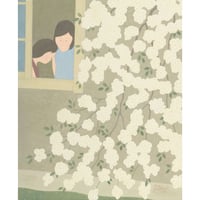 川上和生「初夏の窓辺」原画作品