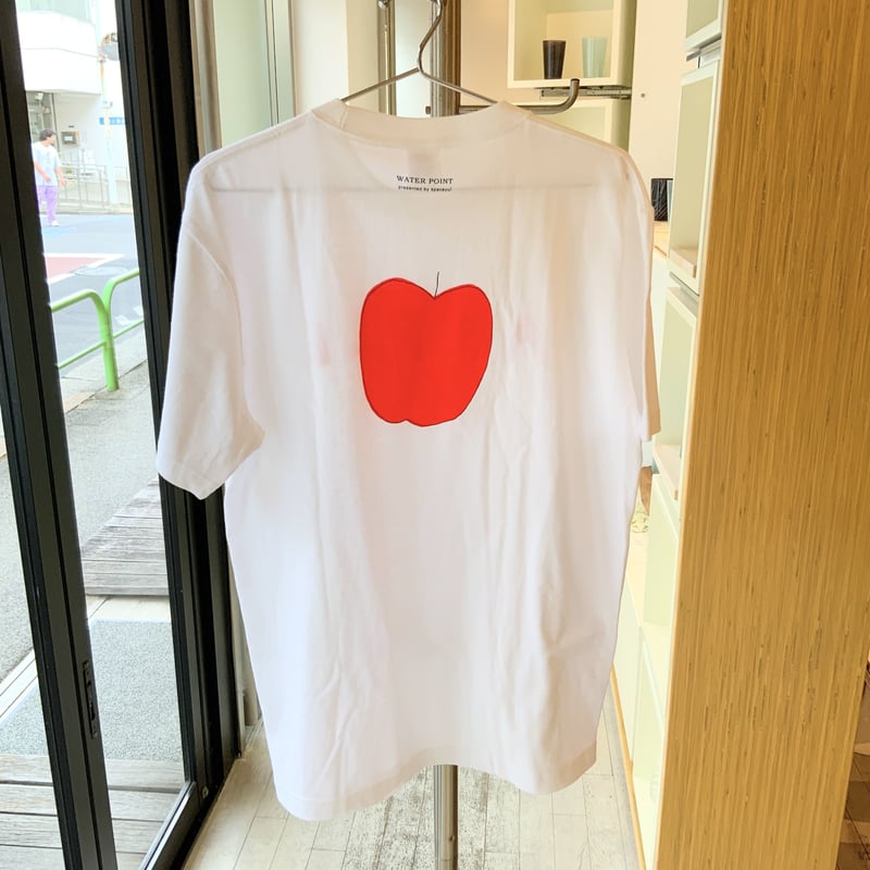 安西水丸Tシャツ「APPLE」 柄 | SPACE YUI online shop
