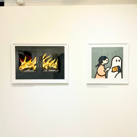 OTA Minami「この話の結末はあの時の話と一緒」版画