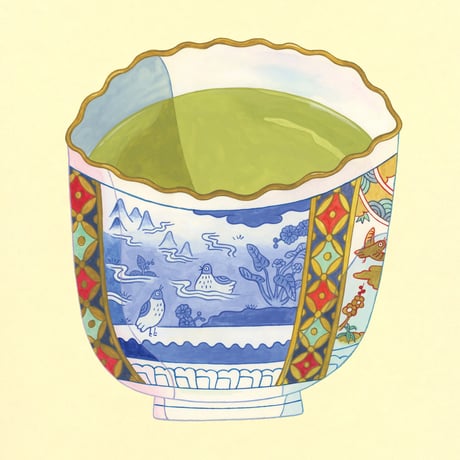 藤本巧「煎茶 ＃2」fujimoto takumi 原画
