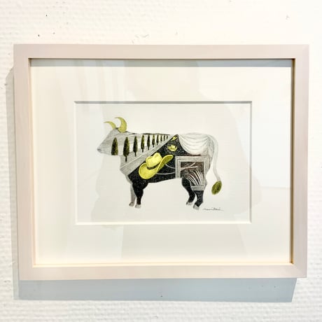 河井いづみ「おうし座Ⅰ（星座）」  izumi kawai  原画