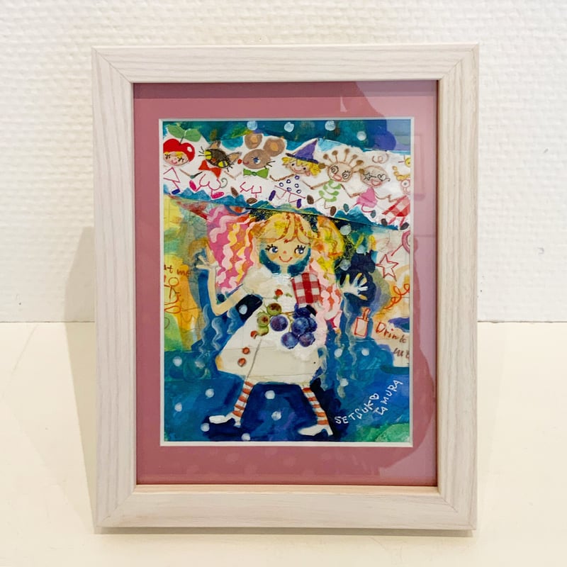 田村セツコ 版画　直筆イラスト最終価格 田村セツコ作品オンラインショップ「おちゃめ工房」