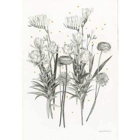 河井いづみ「甘やかな雨」  izumi kawai  原画
