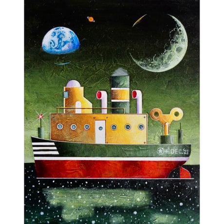 星野哲朗「distant dream 遠い夢 」原画作品